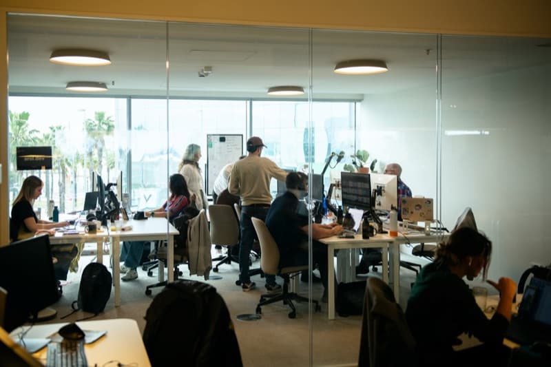 The arol.dev office in Barcelona